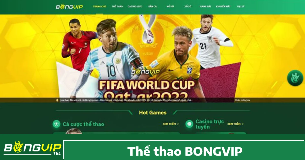 Vì sao nên chọn Thể thao Bongvip?