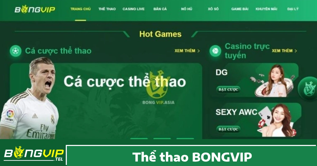 Hướng dẫn cá cược thể thao Bongvip